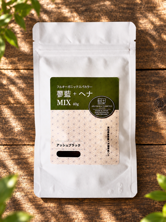 藍里Full Organic Spa Color MIX -ASH BLACK-